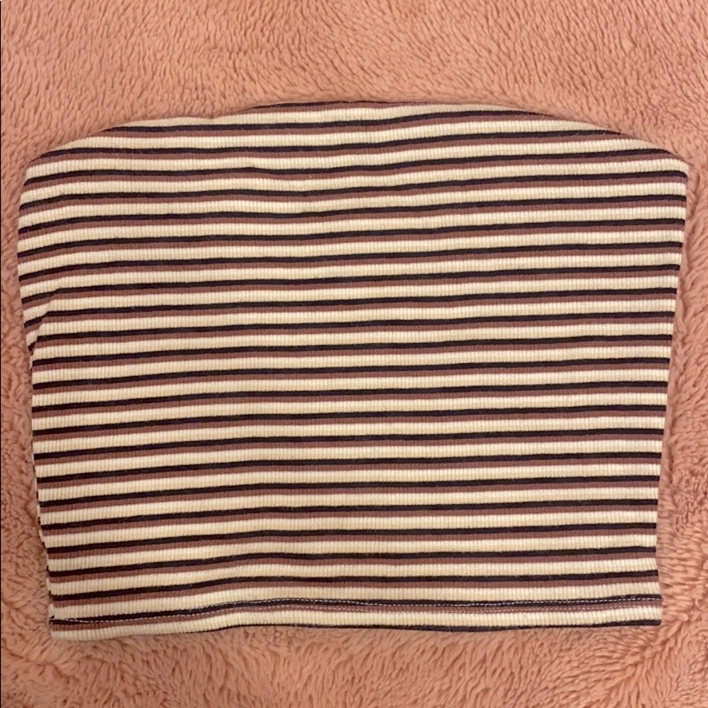 Garage Ribbed Tube Top